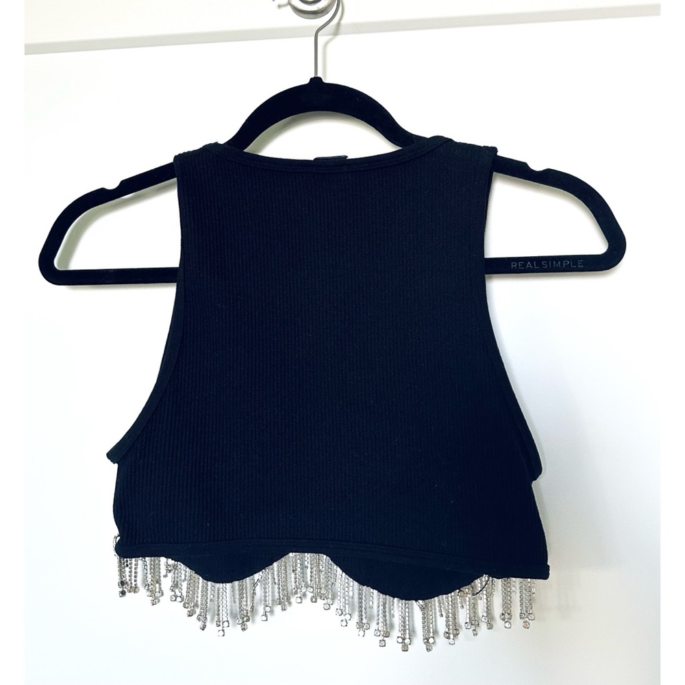 Zara Seamless Rhinestone Top - Picture 9 of 13